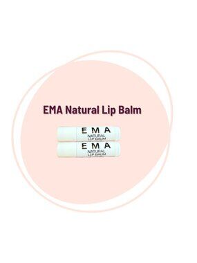 EMA Natural Lip Balm Tube | Handmade Lip Balm for Sensitive Lips